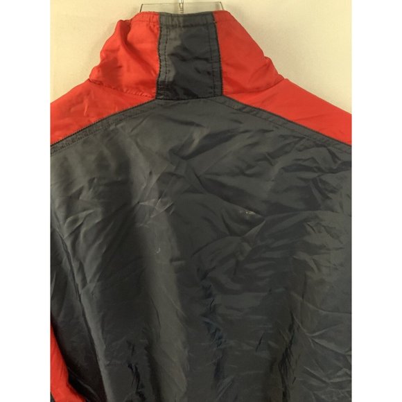 Fila XL Men’s Red/Navy Shell Nylon Full Zip Windreaker Jacket - Picture 5 of 7